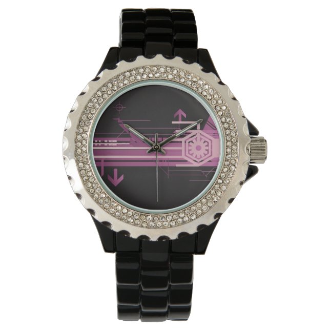Technical halftone pattern watch (Front)