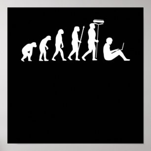 Technical Support Evolution Computer IT Programmer Poster