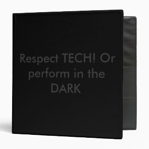 Technical Theatre Binder