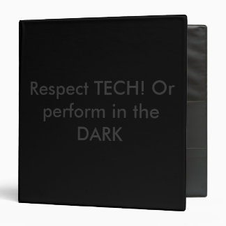 Technical Theatre Binder
