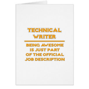 Technical Writer .. Job Description