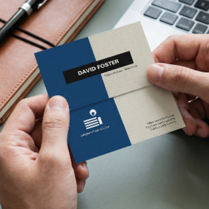 Technical Writer - Simple Elegant Stylish Business Card