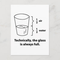 Technically, The Glass Is Always Full