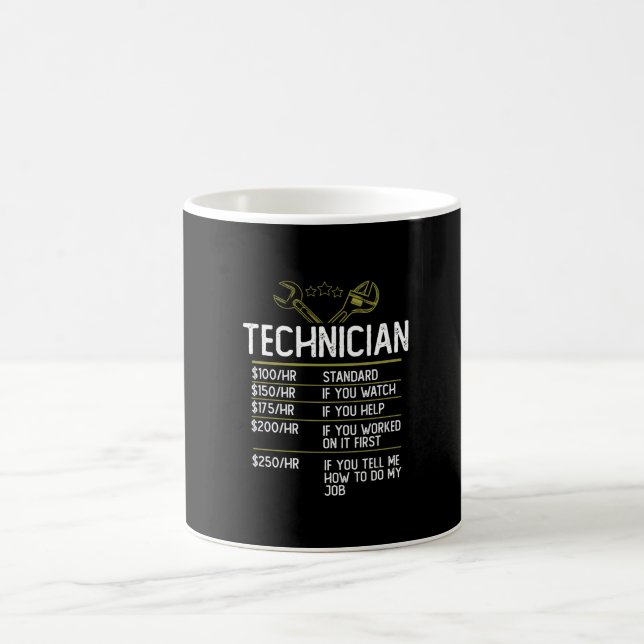 Technician Craftsman Gift Present Idea Coffee Mug (Center)