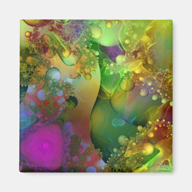 Technicolor Daydreams Magnet (Front)