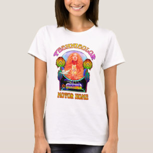 Technicolor Motor Home Band Ladies Babydoll T-Shirt