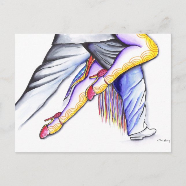 Technicolor Tango Postcard (Front)