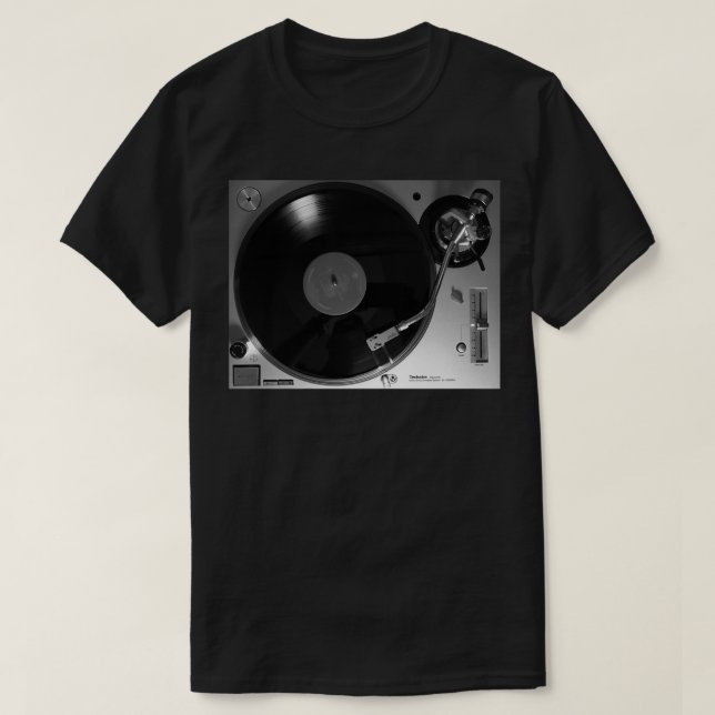 Technics SL-1200GR Turntable Art Print T-Shirt (Design Front)