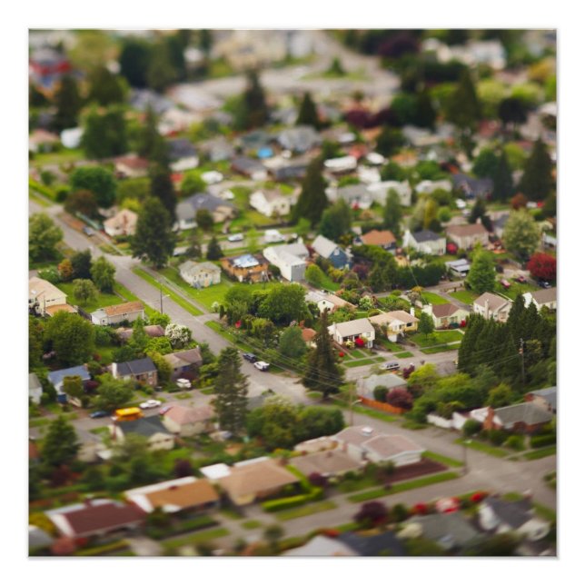 Technique #1- tilt/shift lenses poster (Front)