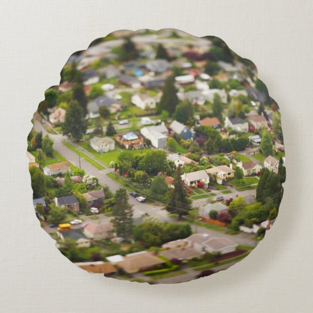 Technique #1- tilt/shift lenses round pillow (Front)