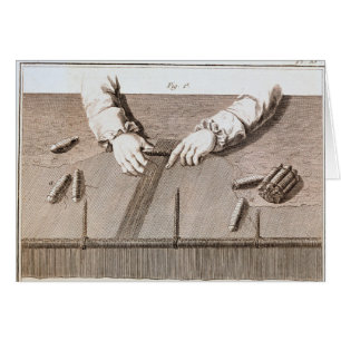 Technique de Basse-Lisse à la tapisserie de