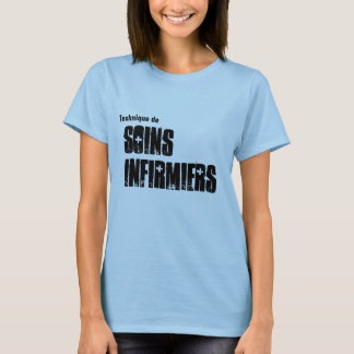 Technique de Soins Infirmiers fille T-Shirt