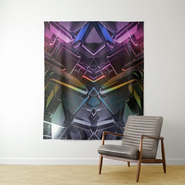 Techno Babble Tapestry (In Situ)