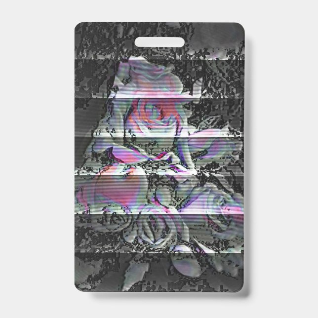 Techno Bouquet  Badge (Front)