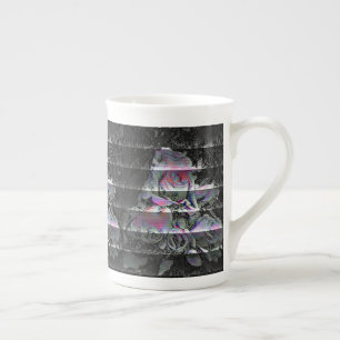 Techno Bouquet    Bone China Mug