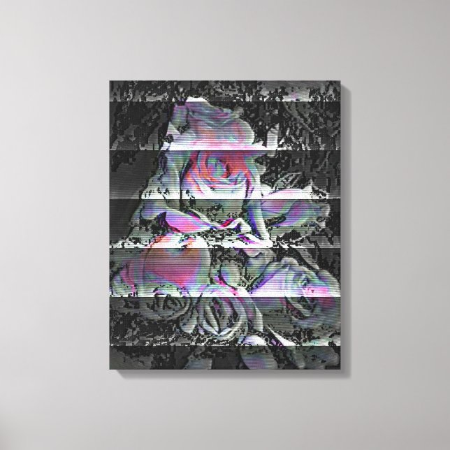 Techno Bouquet  Canvas Print (Front)
