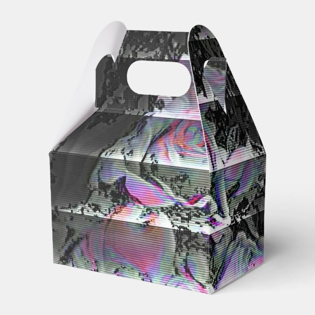 Techno Bouquet  Favor Box (Front Side)