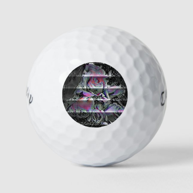 Techno Bouquet  Golf Balls (Front)