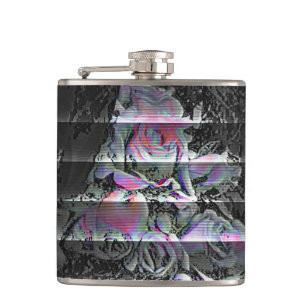 Techno Bouquet  Hip Flask