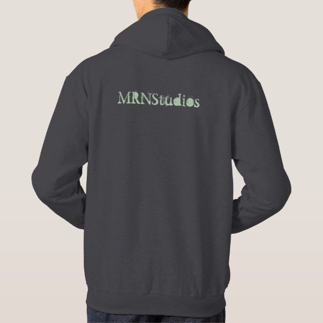 Techno Bouquet  Hoodie (Back)