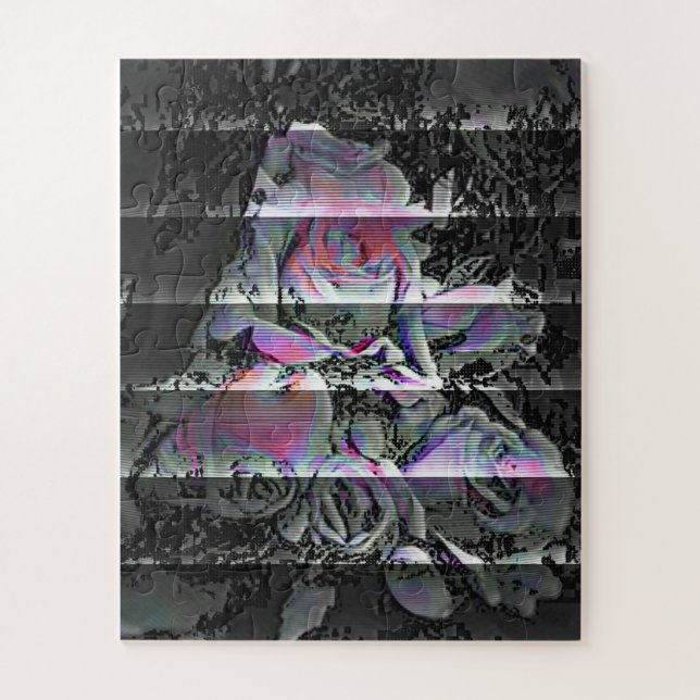 Techno Bouquet Jigsaw Puzzle (Vertical)