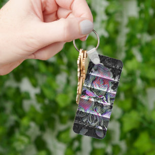 Techno Bouquet  Keychain