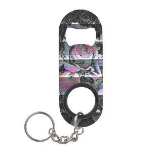 Techno Bouquet  Keychain Bottle Opener