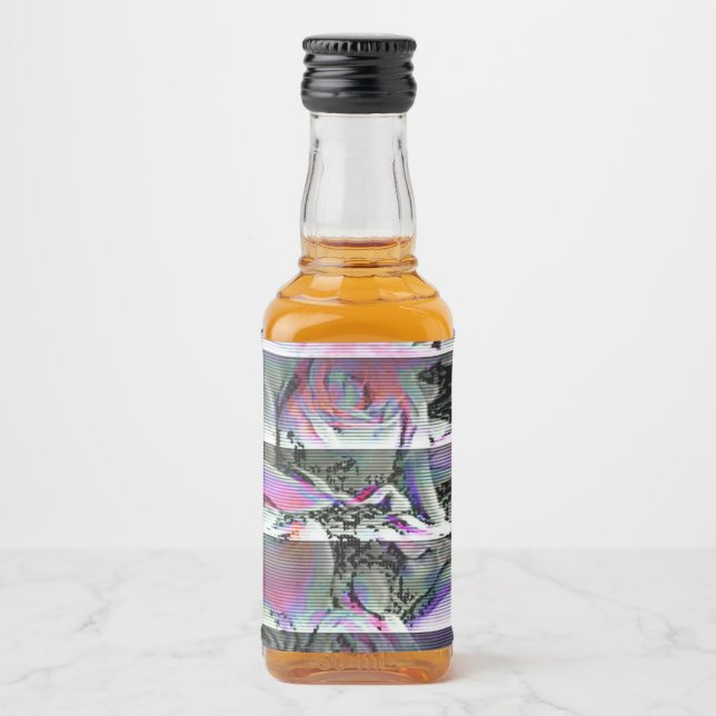 Techno Bouquet    Liquor Bottle Label (Front)