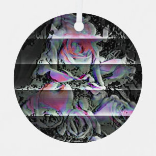 Techno Bouquet   Metal Ornament