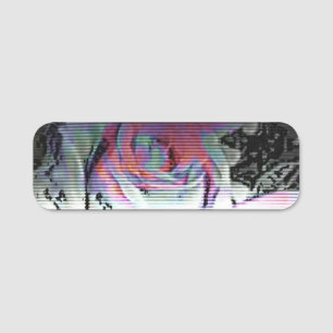 Techno Bouquet  Name Tag