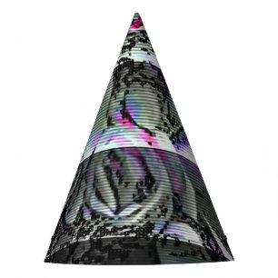 Techno Bouquet Party Hat