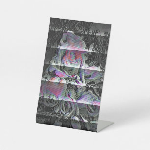 Techno Bouquet  Pedestal Sign