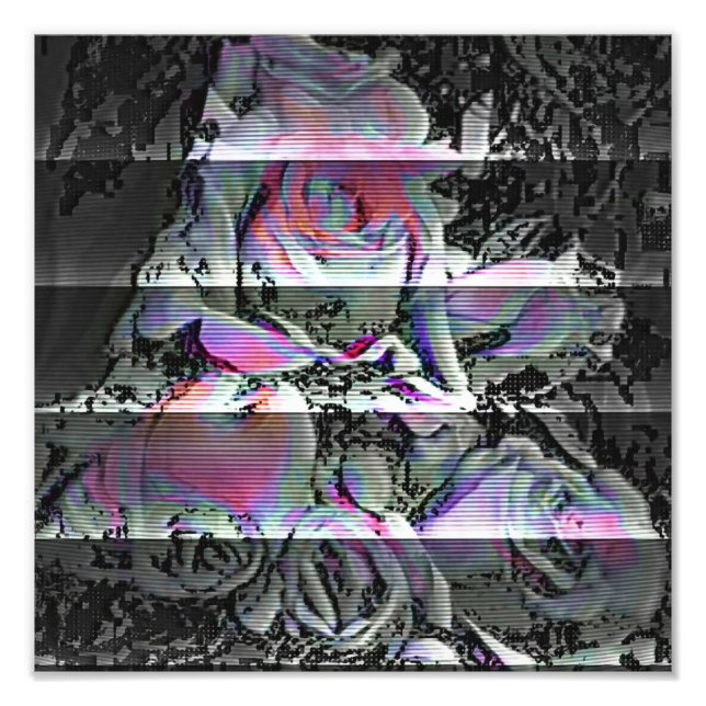 Techno Bouquet  Photo Print (Front)