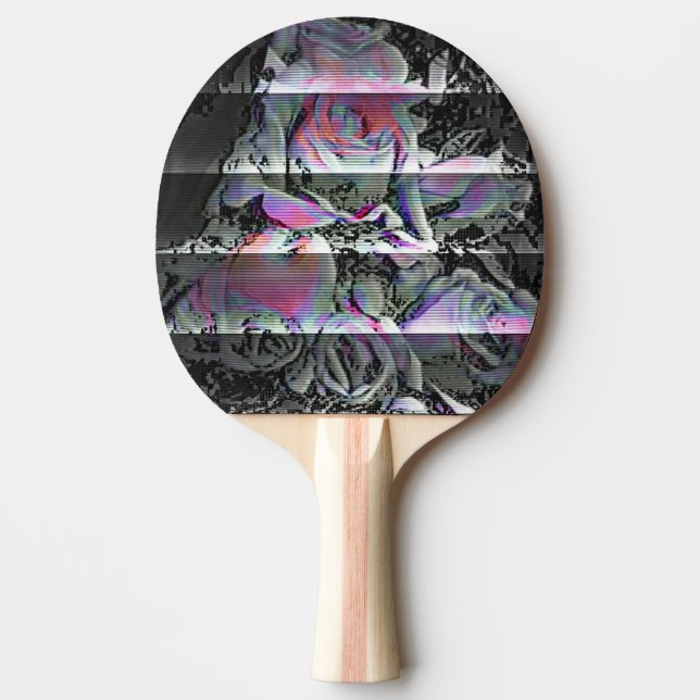 Techno Bouquet  Ping Pong Paddle (Front)
