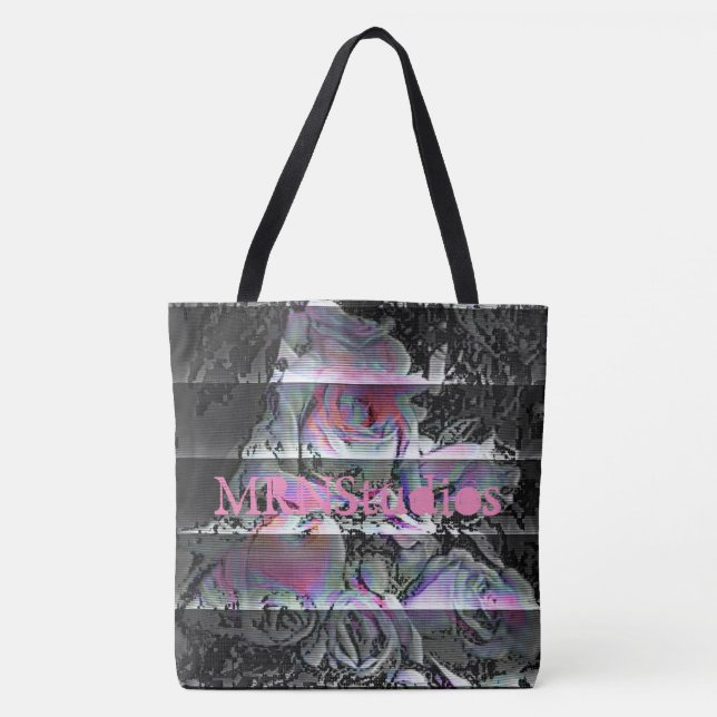 Techno Bouquet  Tote Bag (Devant)