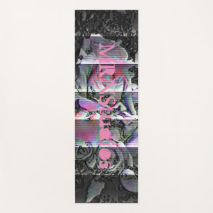 Techno Bouquet  Yoga Mat