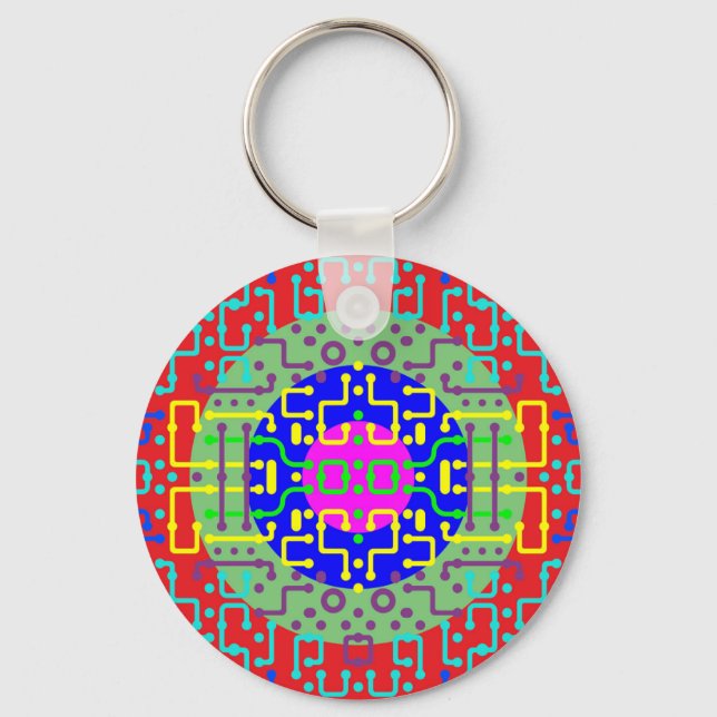 Techno Circus 2 Keychain (Front)