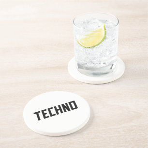TECHNO Music Coaster