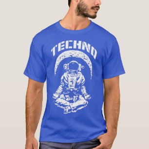 Techno Rave EDM Music Festival Trippy Astronaut Ra T-Shirt