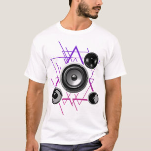 Techno Sound Speaker EDM Dance Floor Fun Tee