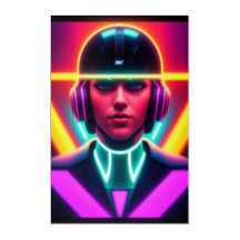 Techno woman