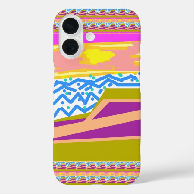 Techno Yacht Style iPhone / iPad case (Back)