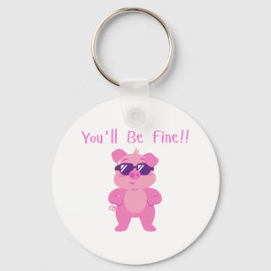 Technoblade Keychain