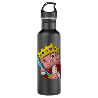 Technoblade Merch Technoblade Logo Gifts For Fans5 710 Ml Water Bottle