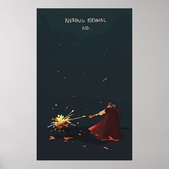 Technoblade Nothing Personal Kid  Poster (Front)