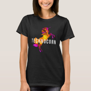 Technocorn Techno Festival Rave Music DJ EDM Bass T-Shirt