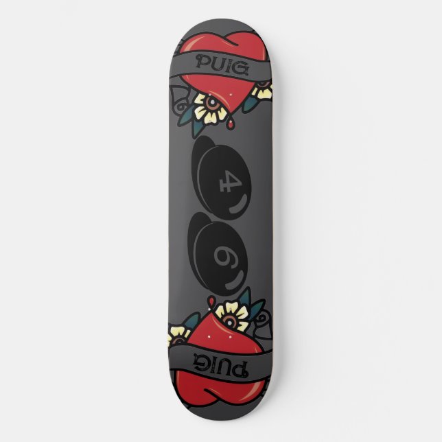 TechNoir "Miss You Pop" Planche de skateboard limi (Recto)