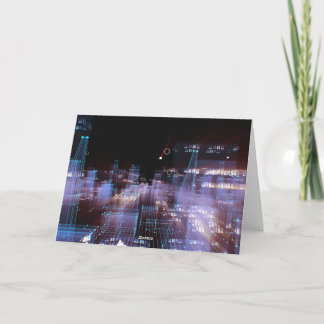 Technological digital city  invitation