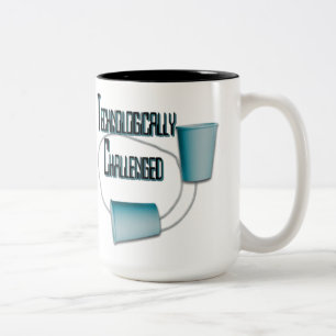 Technologically Challenged Humour Mug
