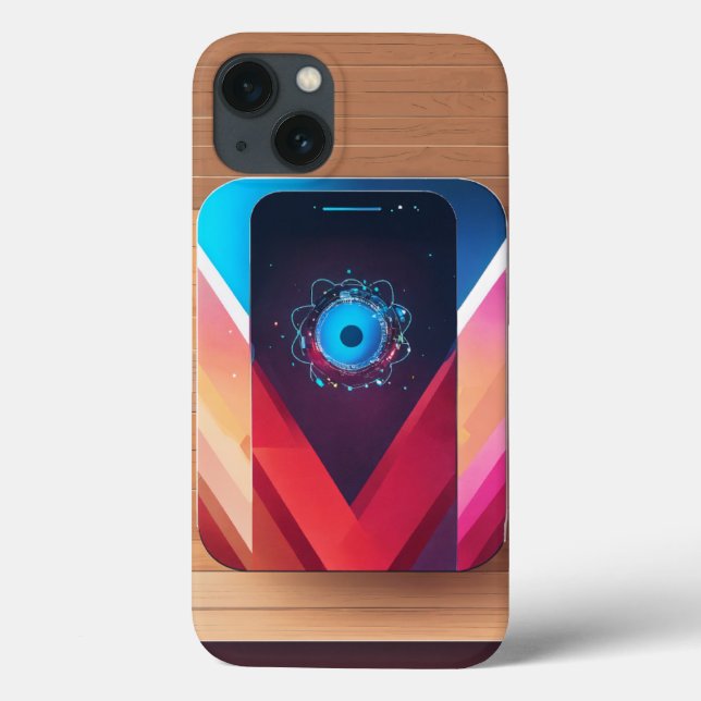 Technologie et logo smartphone iPhone / coque ipad (Verso)